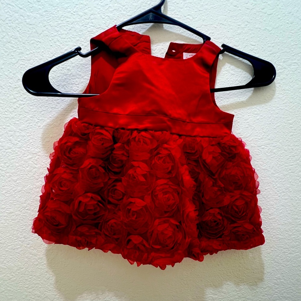 Baby cat and jack holiday dress